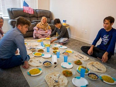 First Afghan refugee in Utah, whose family was saved by Midvale Marine, settles into new apartment